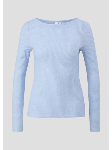 QS T-Shirt in 53W0_himmelblau
