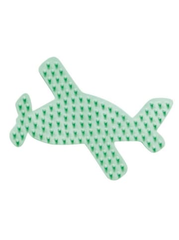 Hama Stiftplatte Flugzeug für Midi-Bügelperlen in grün