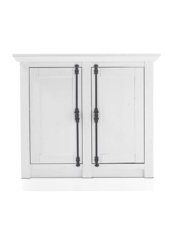 Feldmann-Wohnen Highboard Westerland Pinie weiß 105 / 45 / 90cm