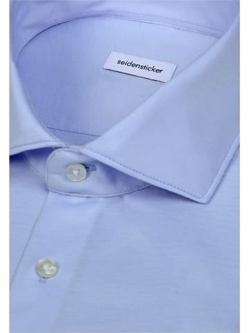 Seidensticker Jerseyhemd Regular in Hellblau