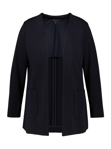 Ulla Popken Blazer in tiefdunkelblau