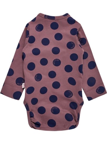 Hummel Outdoor Overall "Dotty Body Longsleeve" in Rosa