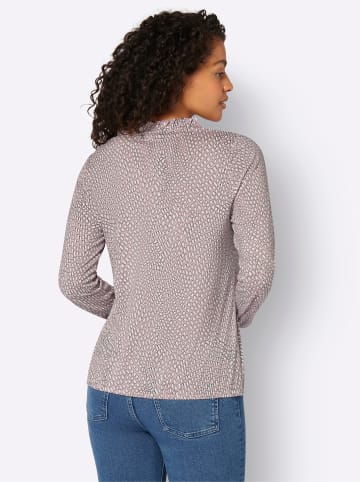 WITT WEIDEN Druck-Shirt in hortensie-ecru-bedruckt