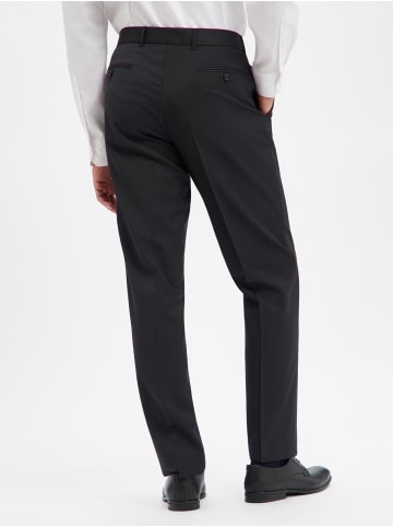 CARL GROSS Schurwoll-Baukasten-Hose SV-St-Silvio in schwarz