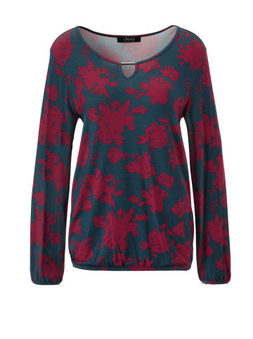 Aniston SELECTED Langarmshirt in marine-rot
