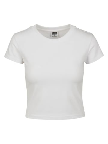 Urban Classics Cropped T-Shirts in white