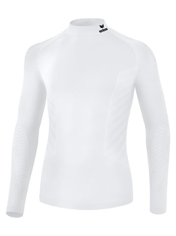 erima Athletic Longsleeve Turtleneck, Turtleneck Funktionsunterwäsche in weiss