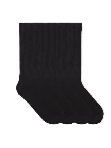 von Jungfeld Tennissocken Einfarbige Classics in Pitch Black