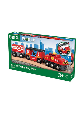 Brio Brio Aktionsspiel Feuerwehr-Löschzug in bunt