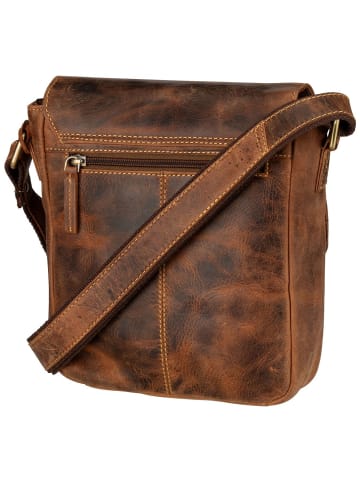 Greenburry Bodybag Vintage 1540 Revolver Bag S in Sattelbraun
