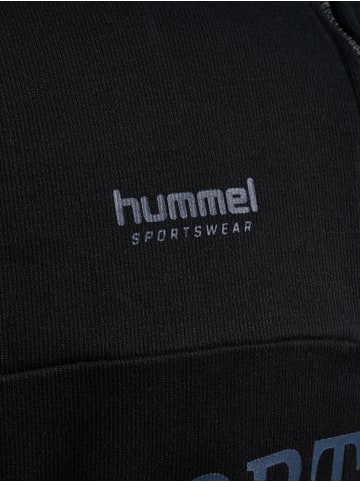 Hummel Reißverschluss Sweatshirt Hmloversized Erwachsene in BLACK/EBONY