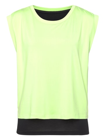 LASCANA ACTIVE 2-in-1-Shirt in matcha