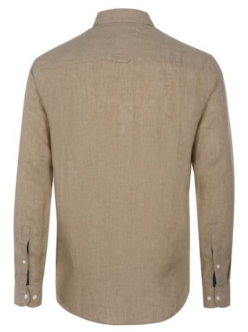 Tommy Hilfiger Knopfleisten Langarmshirt für Herren in beige