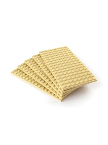 LEGO 8x16 Platten Bauplatten Hellbeige 92438 3x Teile - ab 3 Jahren in beige