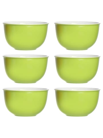 Ritzenhoff & Breker 6er Set Müslischalen Doppio in ø 14 cm in Grün