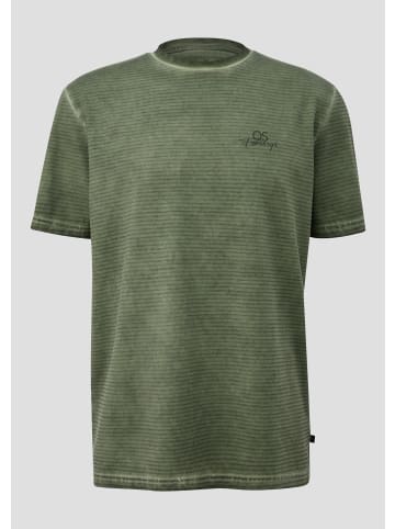QS T-Shirt in 7928_olivgrün