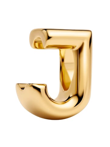 Pandora Mini-Charm Buchstabe J Goldfarben