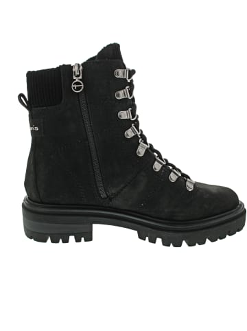 Tamaris Schnürstiefel Schwarz
