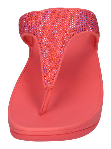 fitflop Zehentrenner Lulu CRYSTAL  in rosa