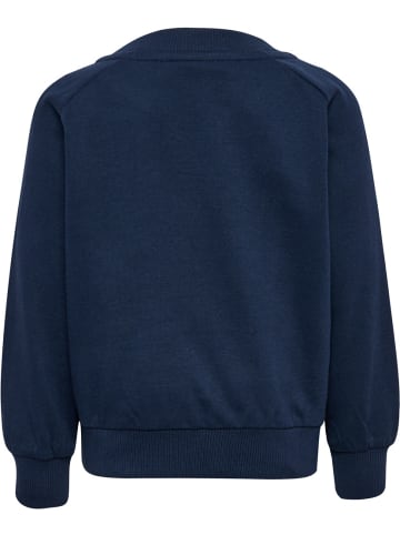 Hummel Kinder Trainingsjacke "Hmlmini Loose Block Zip Jacket" in Blau