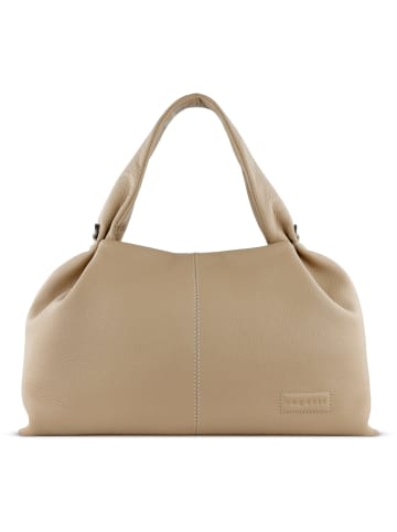 Bugatti Elsa Schultertasche Leder 38 cm sand