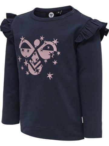 Hummel Shirt "Hmlsparkle T-Shirt L/S" in Schwarz