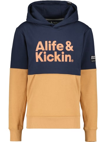 alife and kickin Hoodie, Kapuzensweatshirt, Sweater, Sweatshirt, Pullover, Kapuzenshirt OwenAK in marine