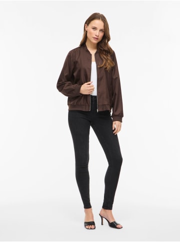 Vila L/S Bomber Jacke - NOOS in Coffee Bean