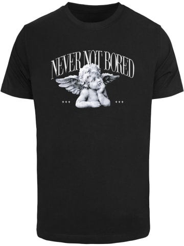 Mister Tee T-Shirt "Never Not Bored Tee" in Schwarz