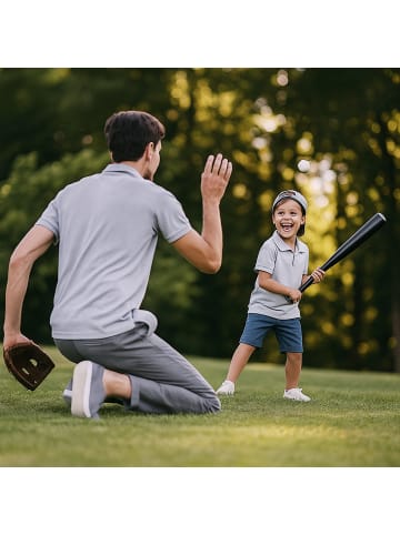relaxdays Baseballschläger in Schwarz
