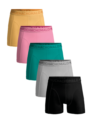 Muchachomalo 5er-Set: Boxershort in Mehrfarbig - für Herren