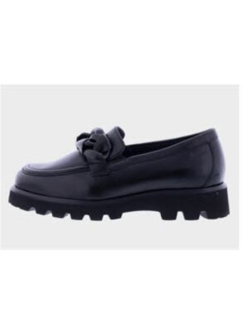 Sioux Damen Slipper Meredith H in Schwarz
