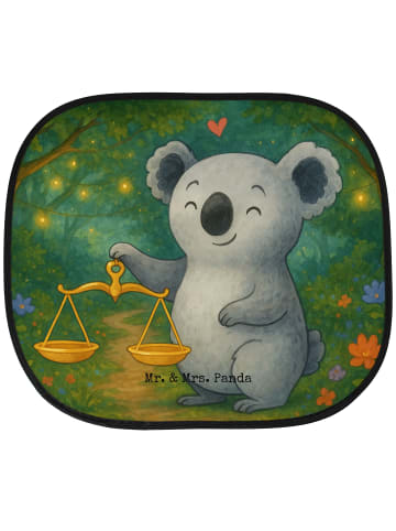 Mr. & Mrs. Panda sonnenschutz Waage Astrologie Design ohne Spruch in Weiß