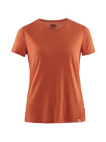 FJÄLLRÄVEN T-Shirt High Coast Lite in Dunkelorange