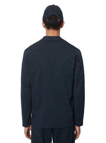 Marc O'Polo Sweatblazer shaed in dark navy