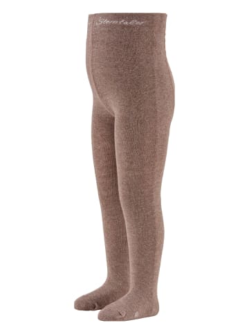 Sterntaler Strumpfhose uni in braun mel.