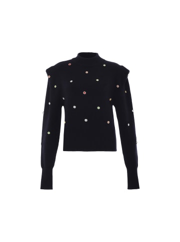 faina Damen Sweater in SCHWARZ