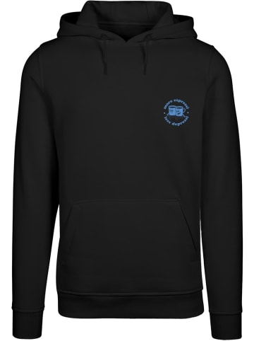 Mister Tee Hoodie "More Espressi Hoody" in Schwarz