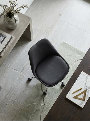 KADIMA DESIGN Schreibtischstuhl Stoff, Design Drehstuhl mit Lehne,