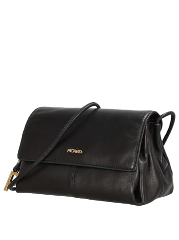 PICARD Whisper - Schultertasche 21 cm (schwarz) in schwarz