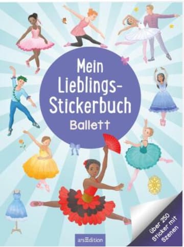 ars edition Buch - Mein Lieblings-Stickerbuch - Ballett