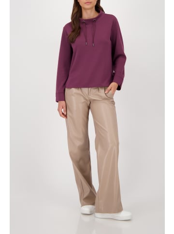 monari Sweatshirt in aubergine