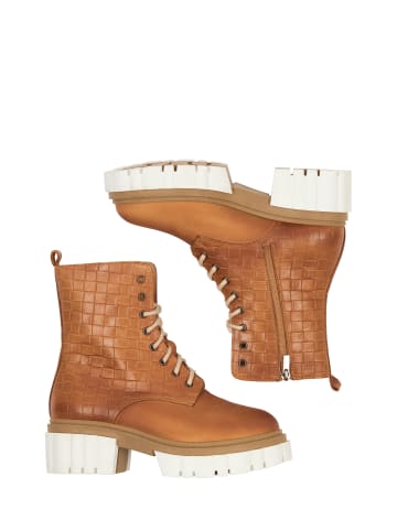 DreiMaster Vintage Damen Schuhe in COGNAC