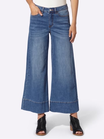 Heine 5-Pocket-Jeans in blue-bleached