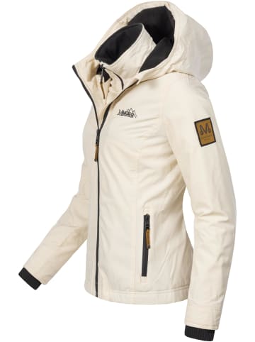 Marikoo Übergangsjacke Erdbeere in Beige
