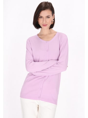 Usha Women Cardigan in lavender