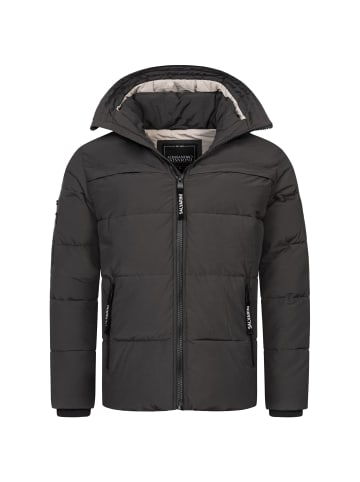 Alessandro Salvarini Winterjacke AS-334 in Dunkelgrau