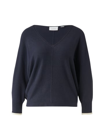 comma Strickpullover in marine - 0002