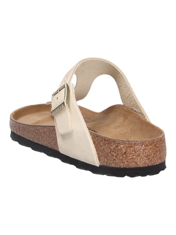 Birkenstock Tieffußbett Pantolette in beige