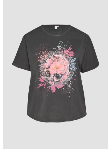 QS T-Shirt in 99D0_schwarz